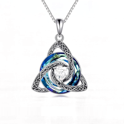 Witch Knot Birthstone Necklace